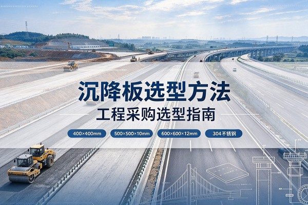 北关沉降板选择方法