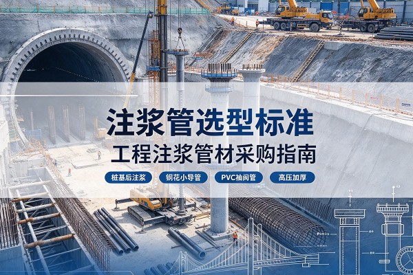 北关注浆管选型标准
