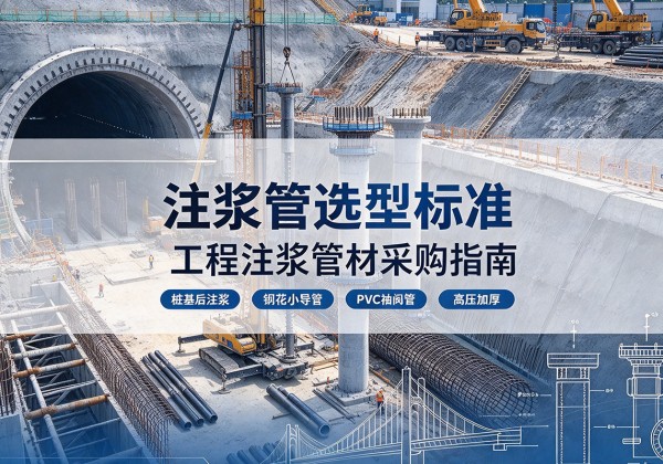 北关注浆管选型标准